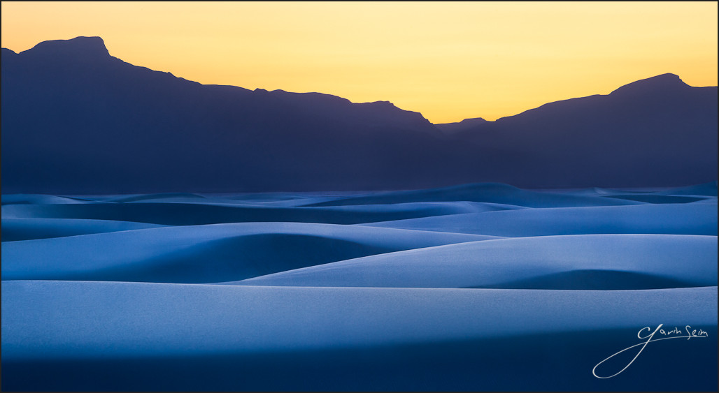 Blue Suede Dunes - White Sands NM - Seim - Master Photographer