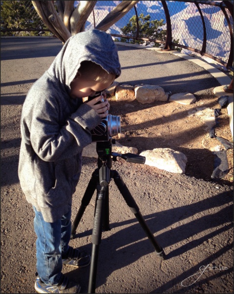 Cyrus Seim - Using the Hasselblad at Grand Canyon