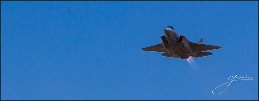F-35 Lightning taking off from Lubbock International, April 2013